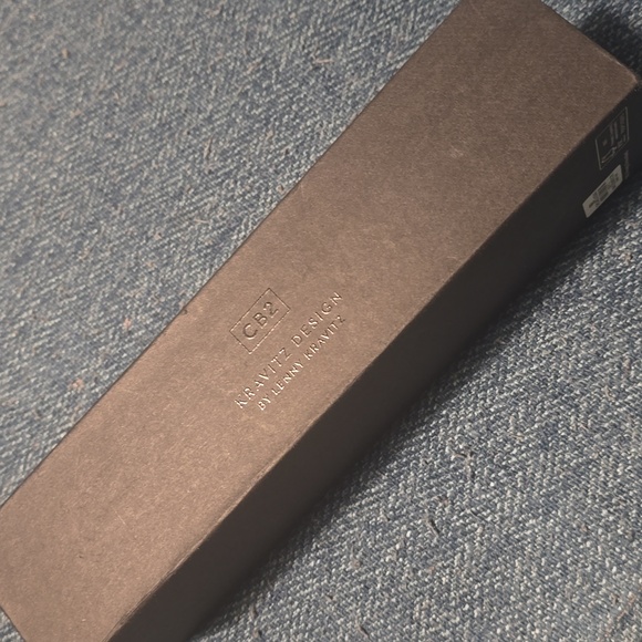 CB2 Furrow 20-Piece Polished Silver Flatware Set by Lenny Kravitz Design - Picture 9 of 10